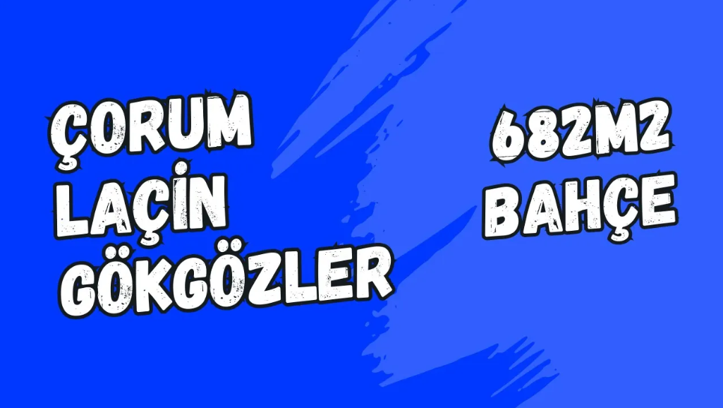ÇORUM LAÇİN GÖKGÖZLER KÖYÜNDE 682M² BAHÇEMİZ SATILIKTIR - ÇORUM LAÇİN fotoğraf 20